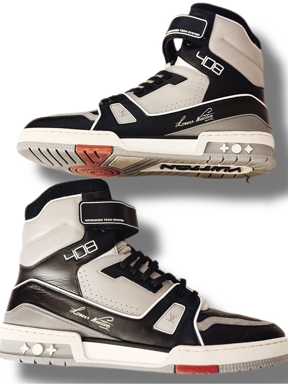 Louis Vuitton Montant LV trainer leather high trainers